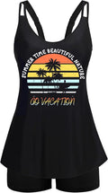 Tankini Swimsuits for Women Tummy Control Two Piece - Flowy Fit