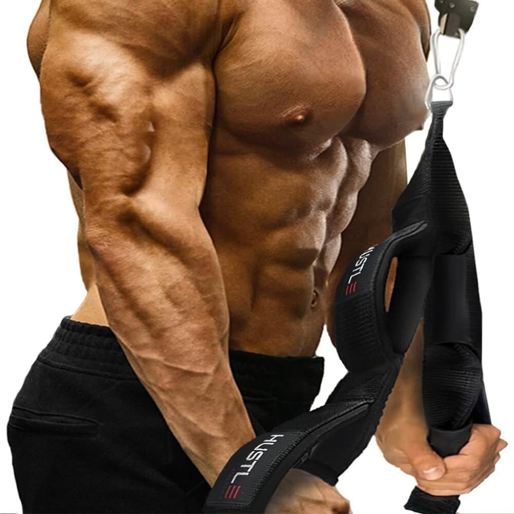 Hustle Athletics Tricep Rope - Ultimate Grip Power