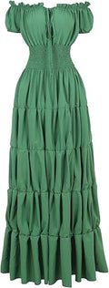 Zhitunemi Women's Medieval Chemise Dress for Renaissance Events