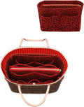 LEXSION Felt Purse Bag Organizer Insert - Tote Shaper for Speedy