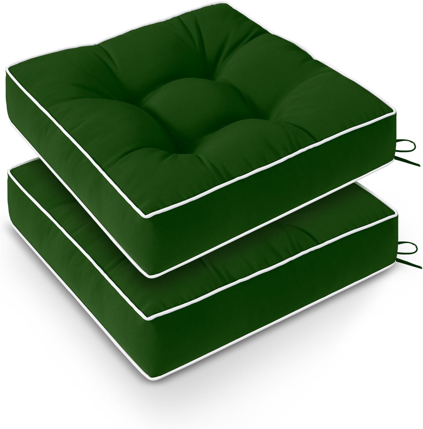 Outdoor Chair Cushions Set of 2 for Patio Furniture Comfort