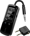 YOCOWOCO Airplane Bluetooth 5.2 Adapter - Dual Headphones, Ultimate Travel Audio