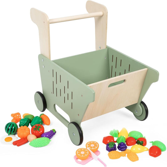 22PCS Vegetable Fruit Baby Push Walker, DAILYLIFE