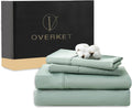 100% Egyptian Cotton Sheets King Size 4PCS 1000 Thread Count - Soft
