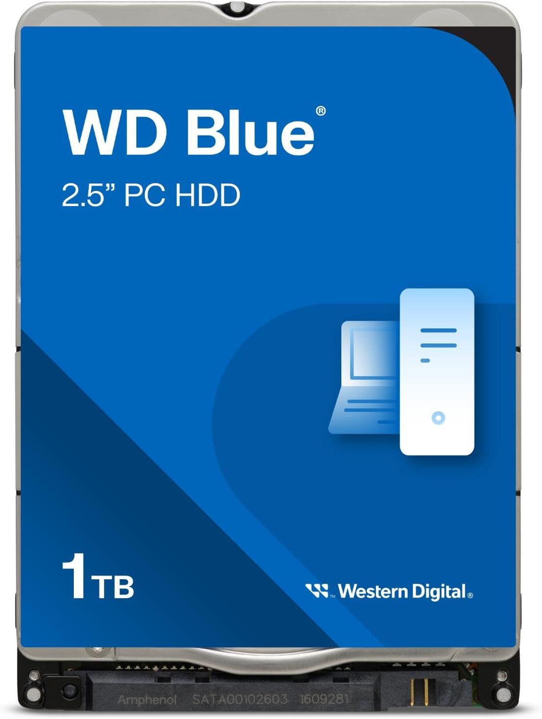 Fast & Reliable 1TB WD Blue Mobile Hard Drive - SATA 6 Gb/s