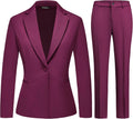 Women's Business Suits for Work Professional 2 Piece Slim