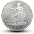 Antique U.S. Coins Collection - 1881 Seated Goddess Dollar