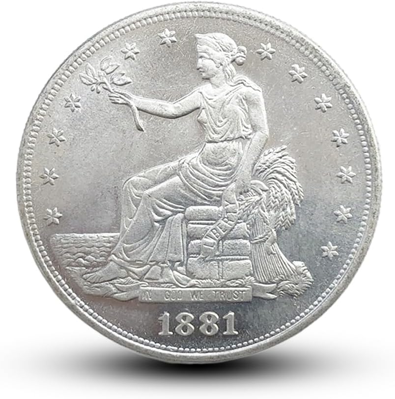 Antique U.S. Coins Collection - 1881 Seated Goddess Dollar
