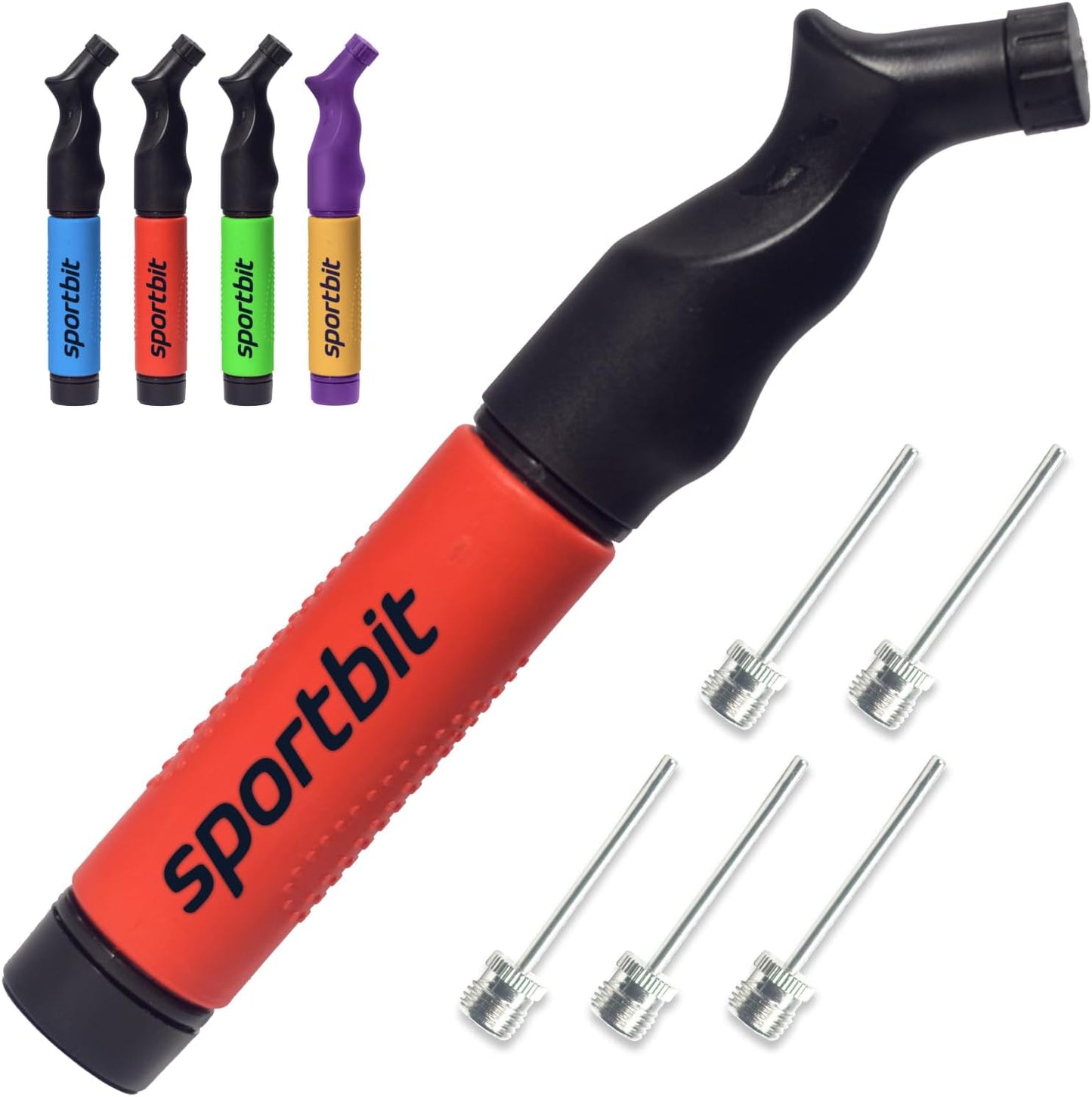 Effortless Inflation: SPORTBIT Hand Pump - 5 Needles Included