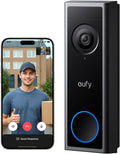 Eufy Security C30 Video Doorbell: 2K FHD, Easy Install, No Fees