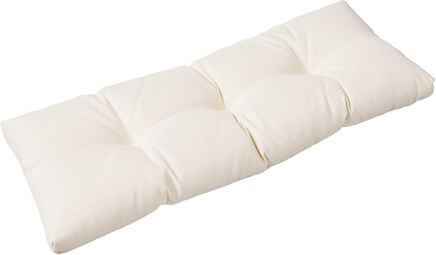 Klear Vu Non-Slip Tufted Bench Cushion for Indoor Furniture