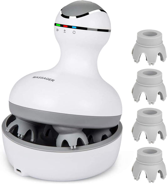cotsoco Electric Scalp Massager - 84 Nodes for Hair Growth