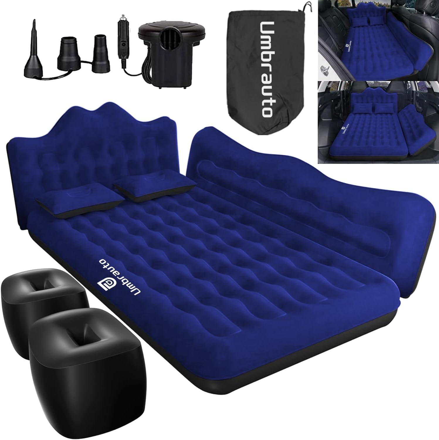 Umbrauto Car Air Mattress Bed for Comfortable SUV Camping