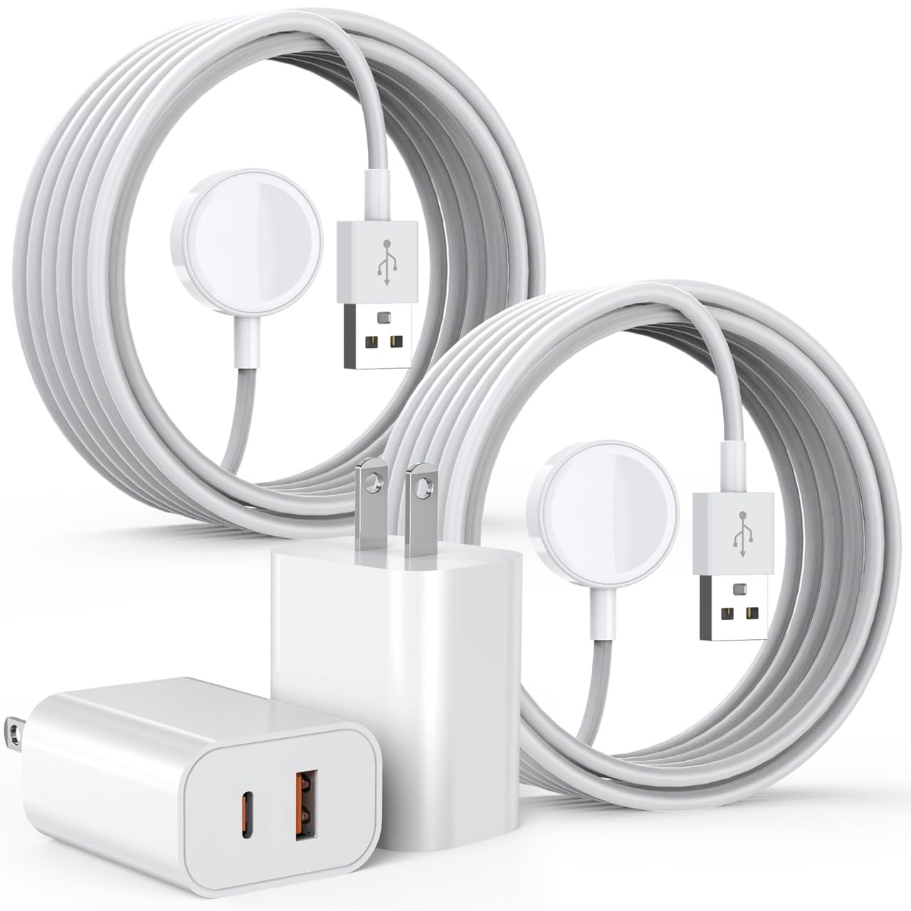 Fast Charger for Apple Watch with 10FT Long Magnetic Cable