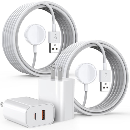 Fast Charger for Apple Watch with 10FT Long Magnetic Cable