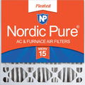Nordic Pure 20x20x5 MERV 15 Air Filter Replacement - Precise Fit