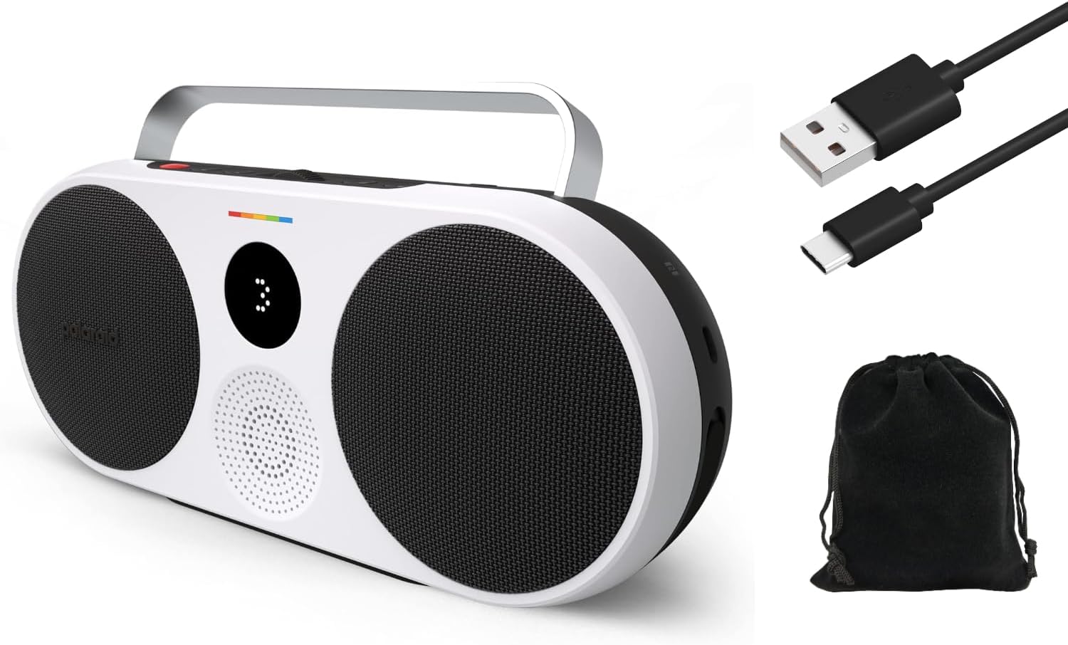 Polaroid P3 Music Player: Powerful Retro Bluetooth Speaker