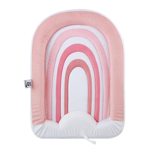 PandaEar Baby Bath Pad | Soft Rainbow Cushion for Gentle Infant Bathing
