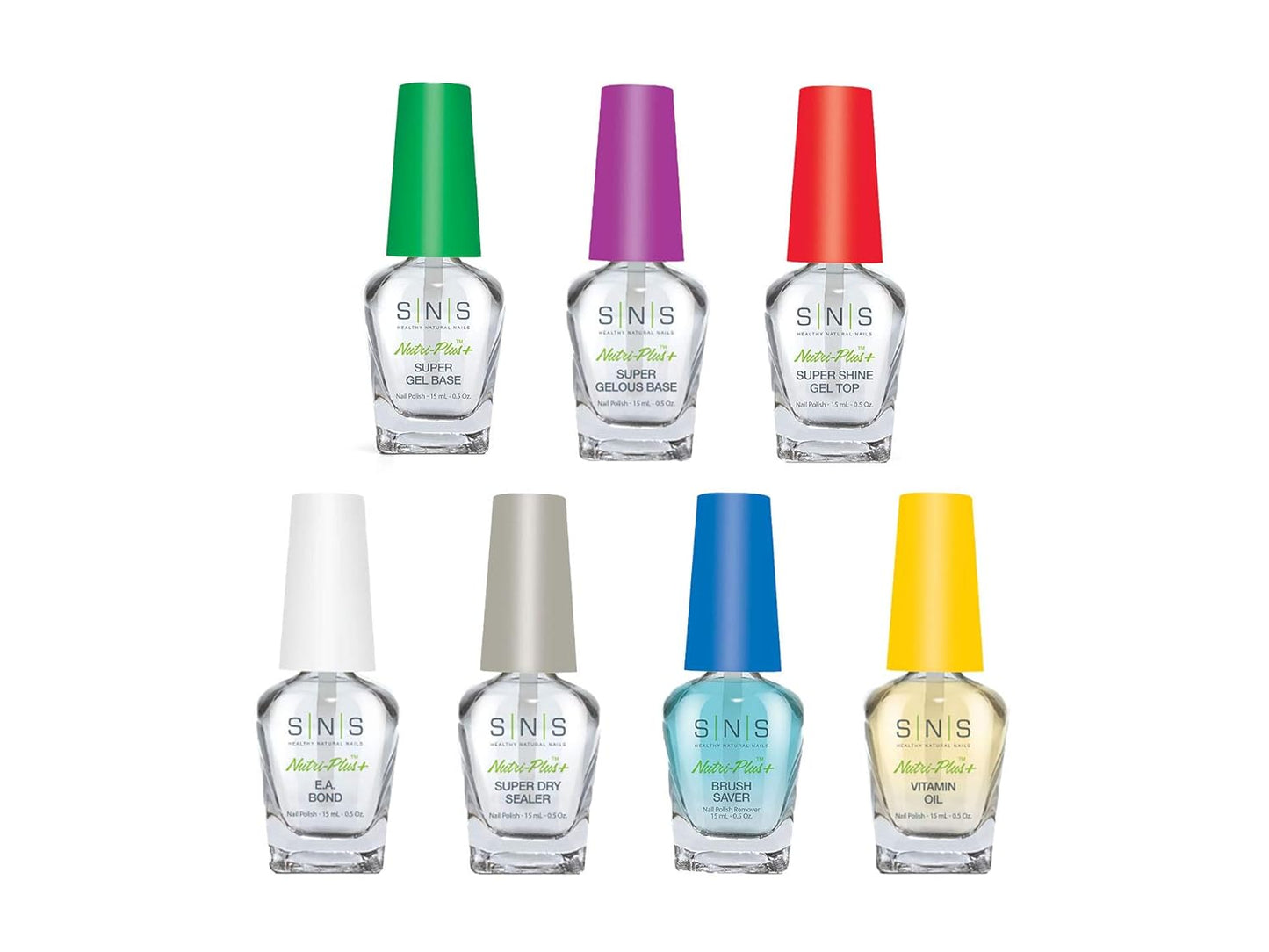 SNS Base Coat Nail Polish Set for Long-Lasting Nail Care