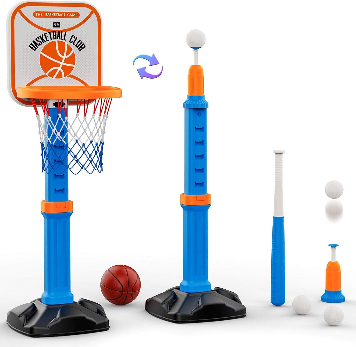 Kid's 2-in-1 Adjustable Sports Set by GORZING