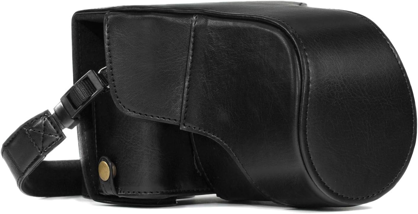 MegaGear MG981 Leather Camera Case for Fujifilm X-T30 and More