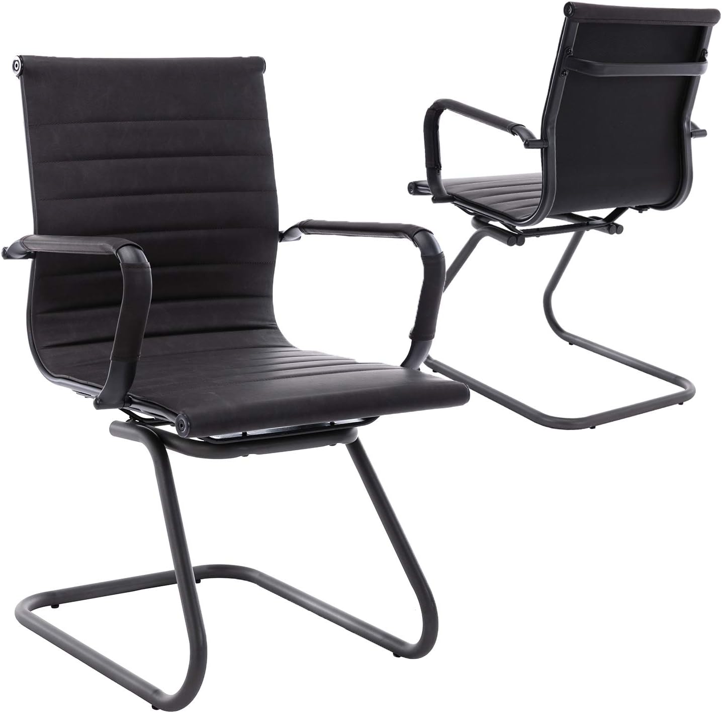 Wahson Office Guest Chairs with Sled Base for Comfort and Style
