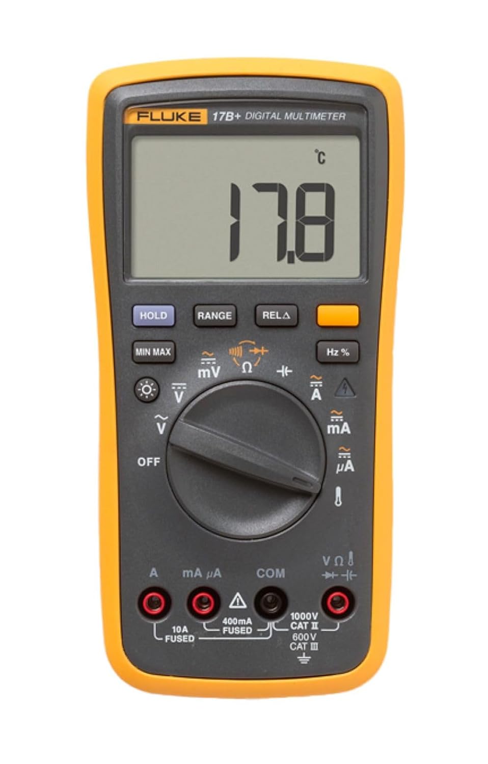Fluke 17B+ Digital Multimeter for Accurate Electrical Testing