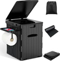 XL Portable Toilet for Adults 15.4 in Foldable Camping Toilet - Large