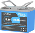 12.8V 100Ah LiFePO4 Battery - Long-Life Deep Cycle for RV & Solar