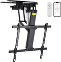 Electric Adjustable Flip Down Swiveling TV Mount for 32 to 75 in