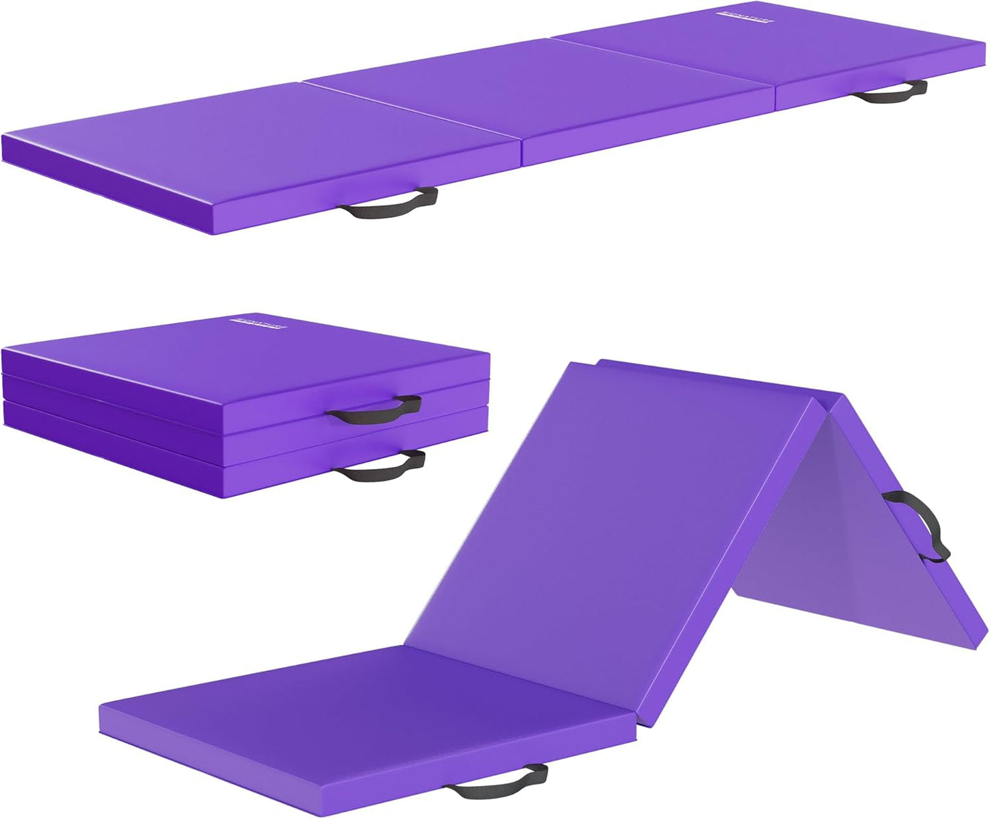 Folding Exercise Gymnastics Mat for Home Gym and Yoga Use