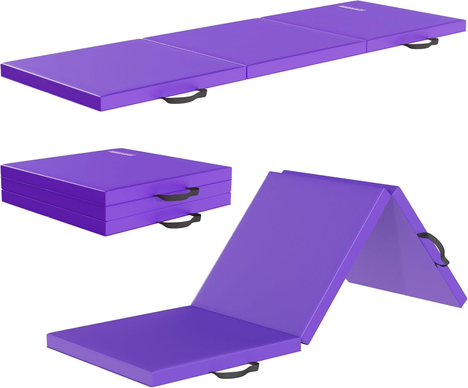Folding Exercise Gymnastics Mat for Home Gym and Yoga Use