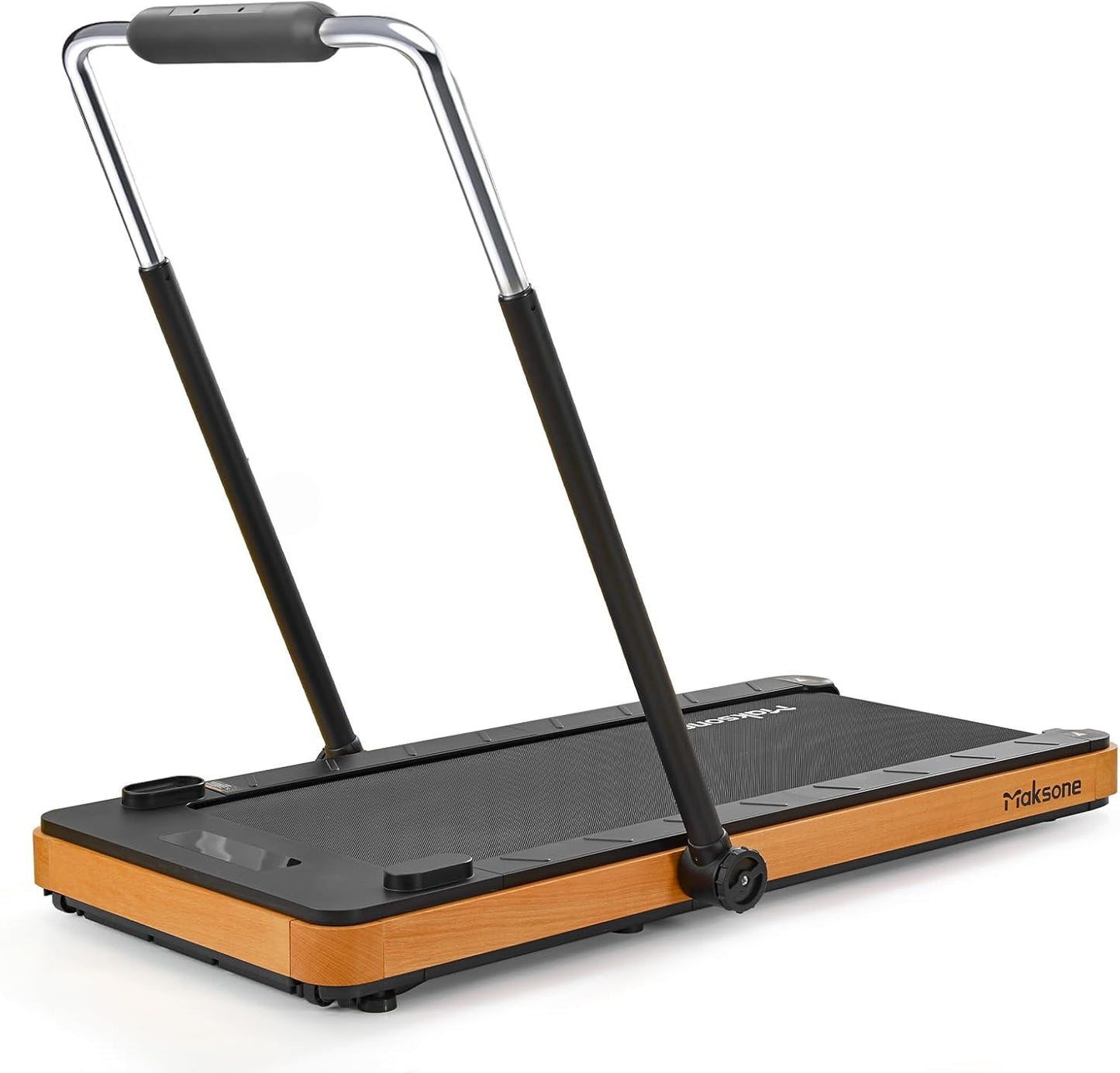 Compact Maksone Walking Pad: Adjustable Handlebar, Remote Control