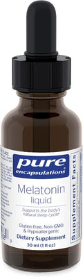 Pure Encapsulations Melatonin Liquid - Fast, Tasty Sleep Support