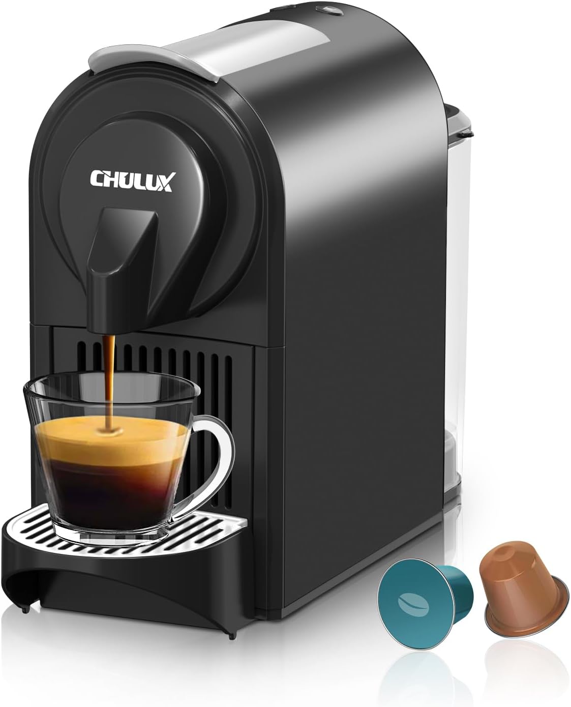 CHULUX Espresso Machine: 20 Bar Pump for Rich Home Coffee