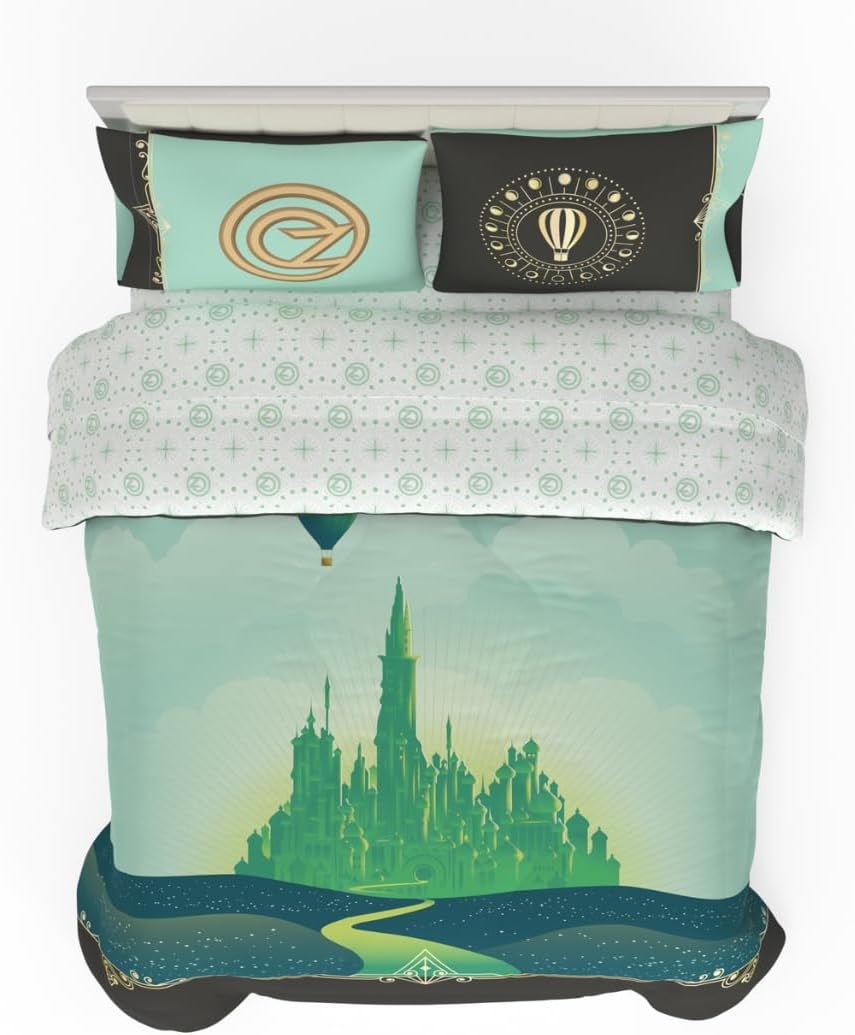 Wicked Elphaba and Glinda Bedding Set for Cozy Queen Beds
