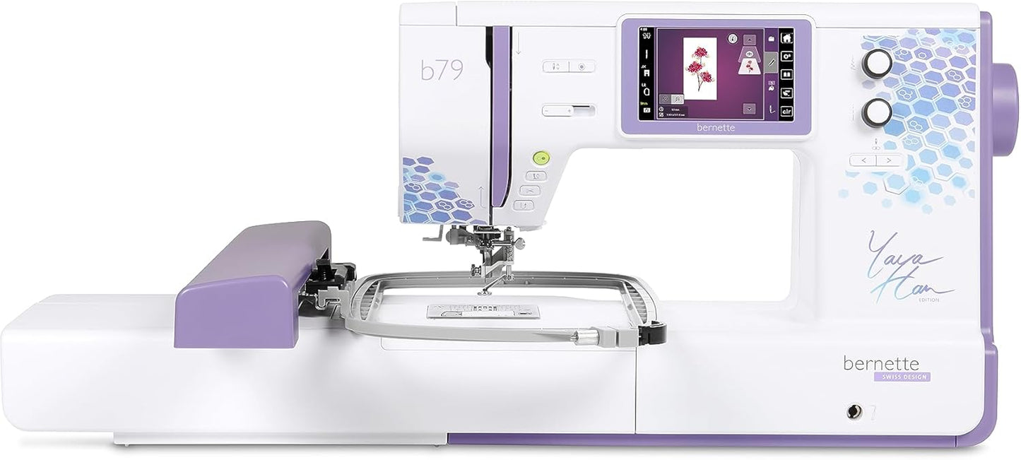 Bernette B79 Yaya Han Sewing Machine: 276 Designs & Dual Feed