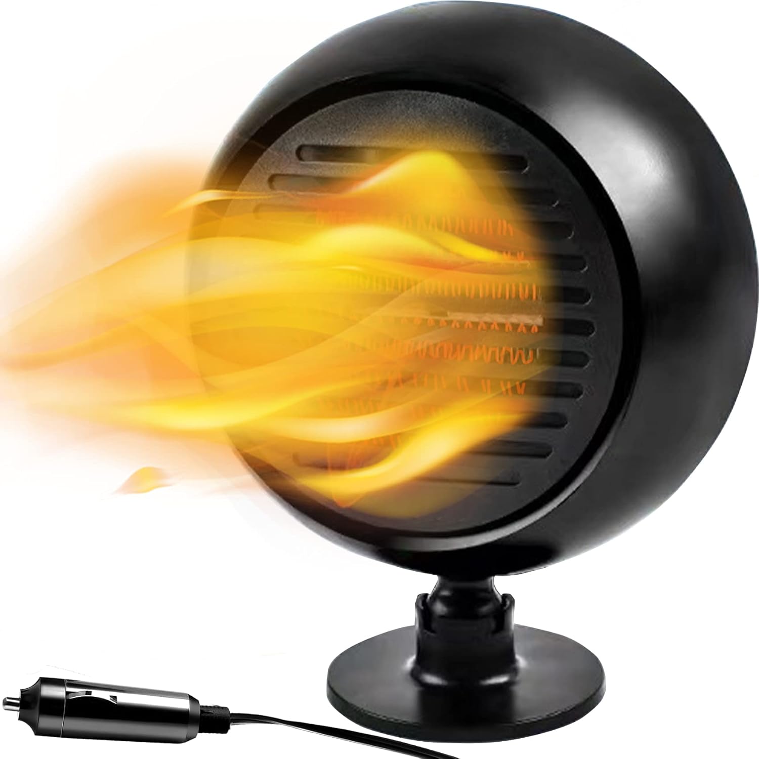 360 Rotatable 12V Car Heater & Defroster | Instant Demisting