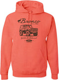 Ford Bronco Wild Untamed 1966 Classic Retro Sweatshirt - Cozy Gift
