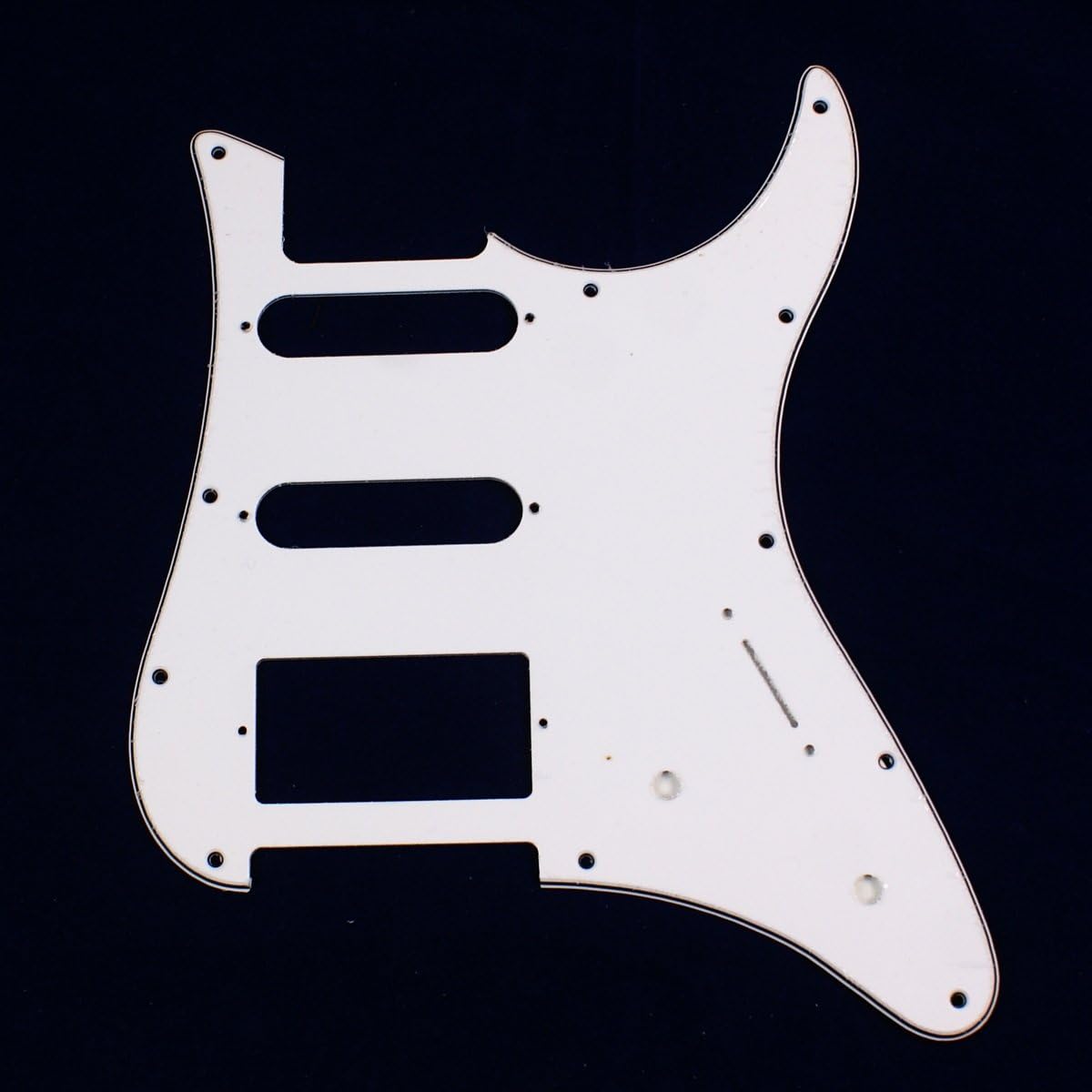Enhance Sound: White Yamaha Guitar Pickguard