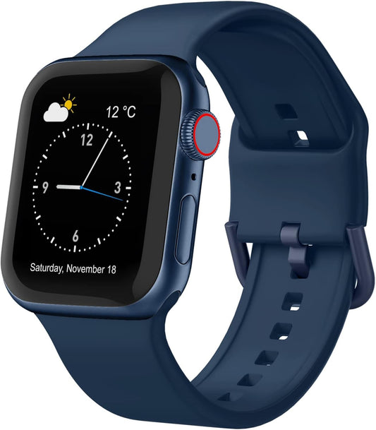Recoppa Soft Silicone Sport Band for Apple Watch - Comfort & Style!