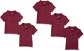 Girls Uniform Short-sleeve Interlock Polo Shirt - Classic Fit