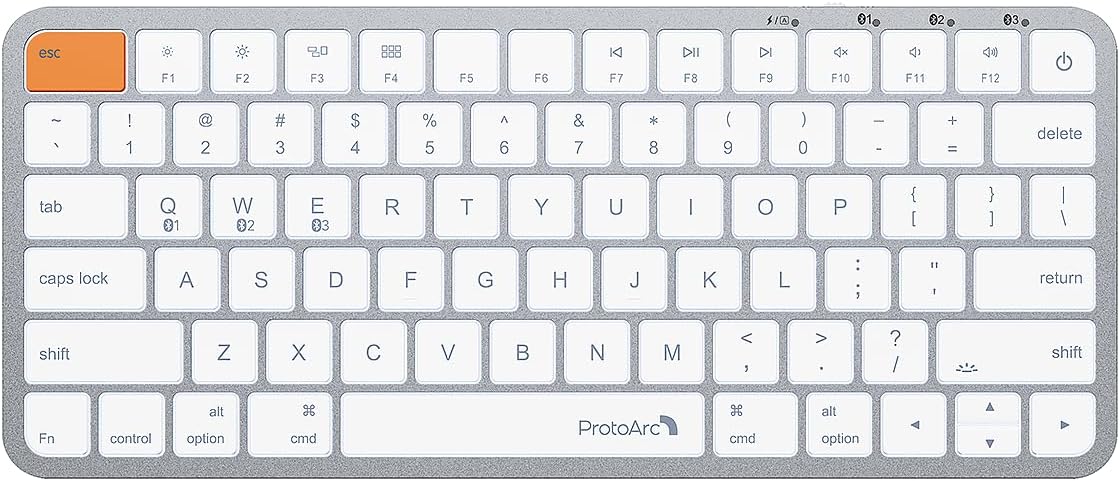 ProtoArc Backlit Compact Wireless Keyboard for Mac - K90-A