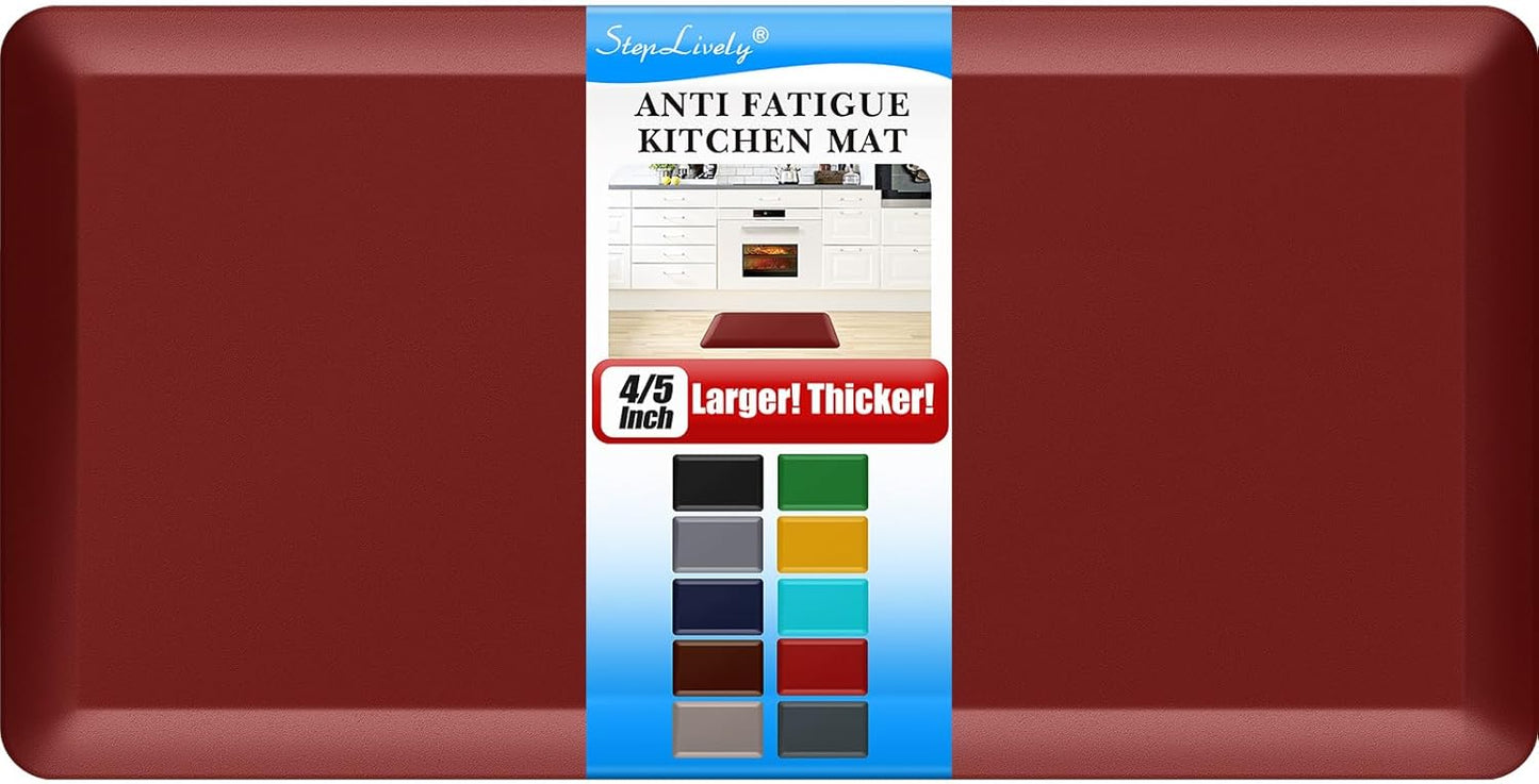 Cushioned Anti Fatigue Kitchen Mat for Comfort and Safety