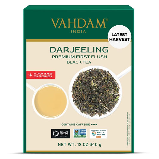 VAHDAM First Flush Darjeeling Tea - Flowery & Aromatic Delight