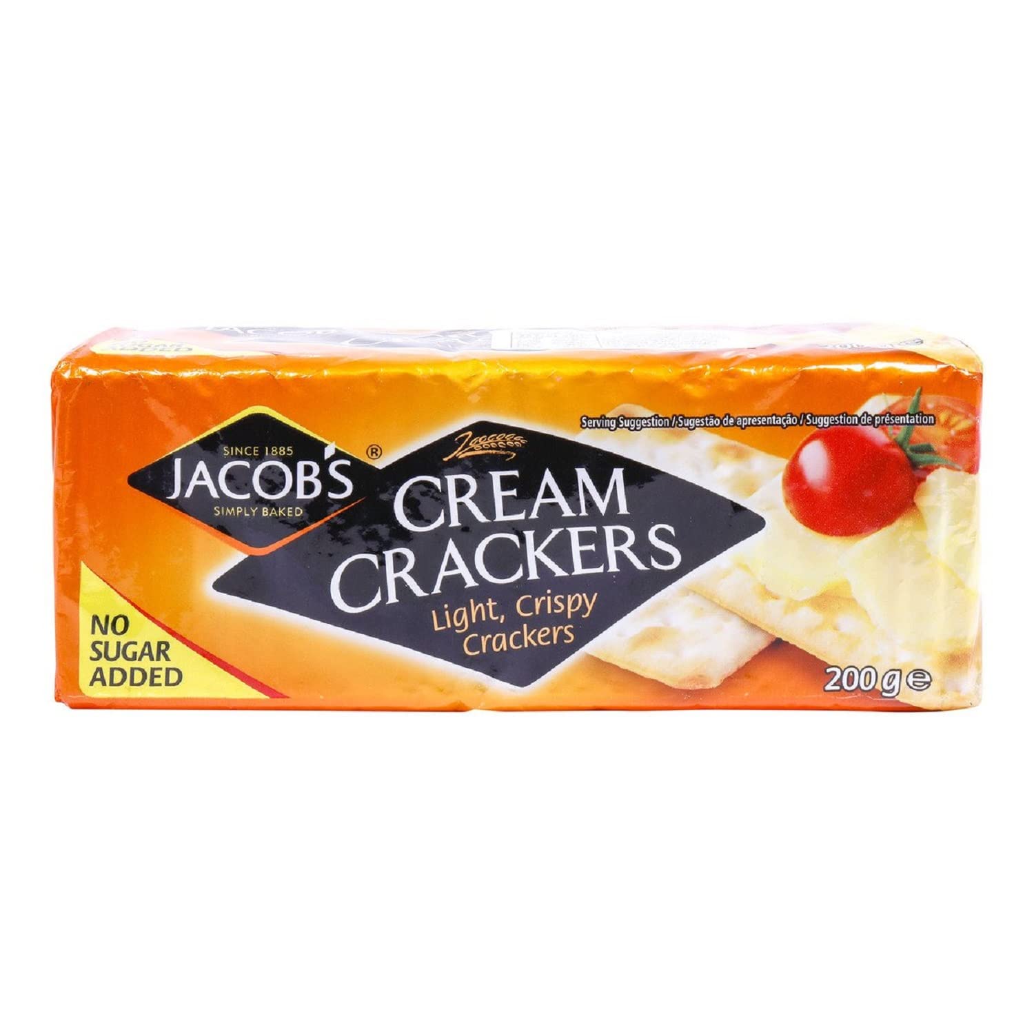 Jacobs Crackers Cream Pack of 12 - Perfect for Snacking