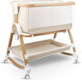 4 in 1 Baby Bassinet Bedside Sleeper - Versatile Co-Sleeper Cradle