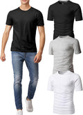 H2H Men's Short Sleeve T-Shirts for Effortless Daily Comfort