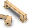 Asidrama 3 in Champagne Bronze Cabinet Handles - 10 Pack