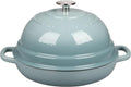 Enameled Cast Iron Dutch Oven 6 Quart Seasalt - Bread Oven